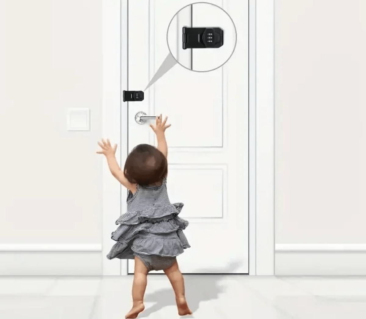 BowLift | Keyless combination lock made of zinc alloy & iron