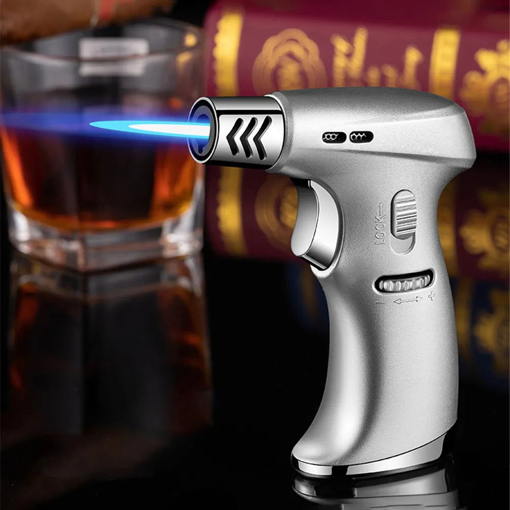 Portable Butane Torch Jet Flame Windproof Lighter | Bowlift