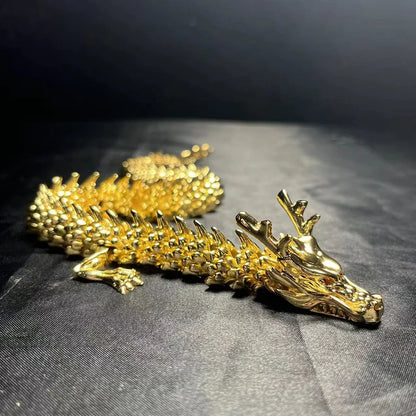 BowLift | Mystic Scales 3D Brass Dragon Home Decor