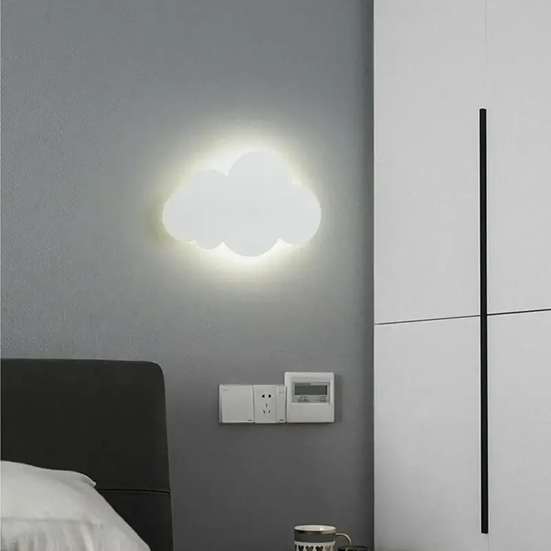 Clouds Appliqué on the Wall