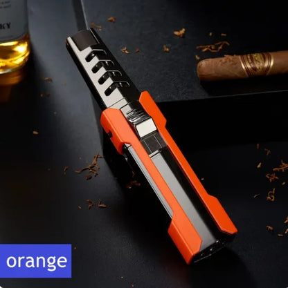 Skanto | JOBON Outdoor Windproof Turbine Burner – Butane Torch for Kitchen, Grilling, Welding – Men's Tool (Gas-Free)