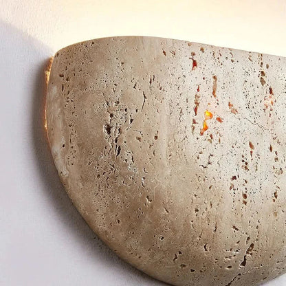 BowLift | Stone Wall Lamp – Retro Wabi-Sabi LED Light