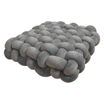 Chunky Woven Knot Cushion | Bowlift