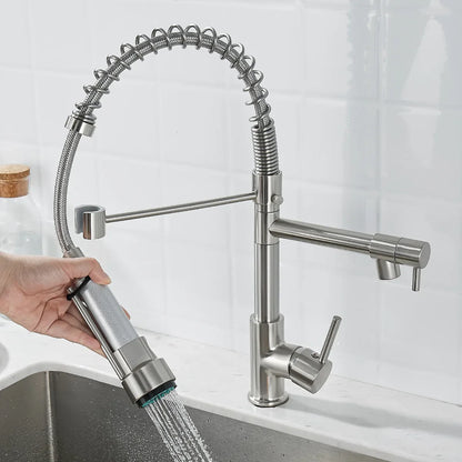 AquaFusion – Modern Kitchen Tap with Stylish Functionality Bowlift