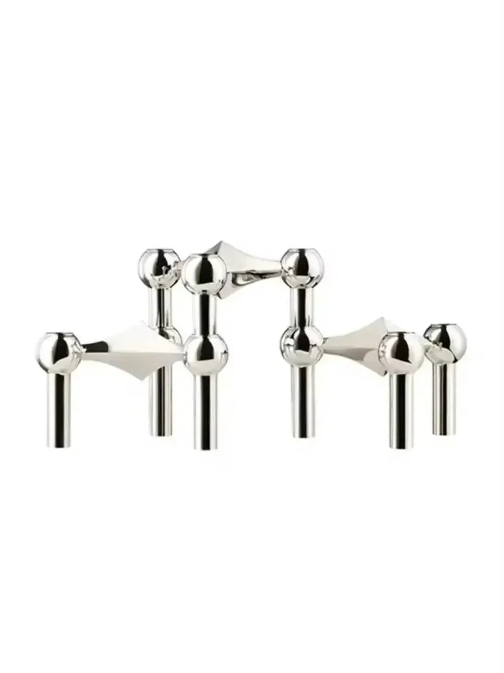 Sandsberg | Metal candle holder | Molecular Nordic design | Multiple colors