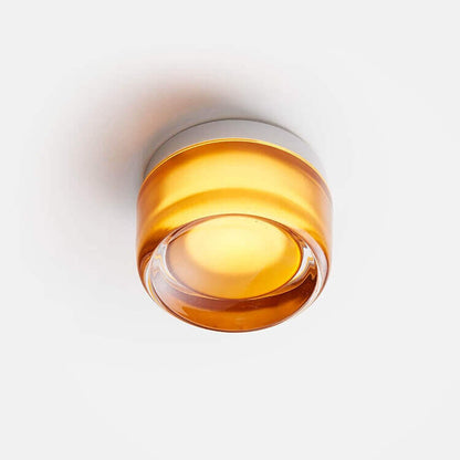 Futuristic and unique wall lamp made of solid Plexiglas