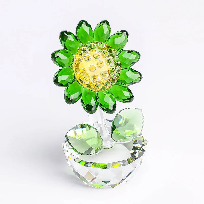 Crystal Glass Sunflower | Bowlift