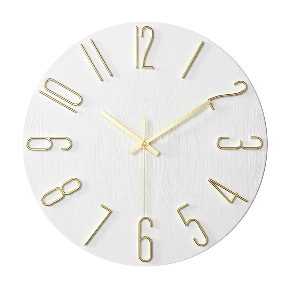 Stylish designer wall clock for elegant interiors