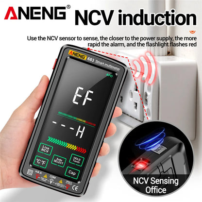 Skanto | 683 Smart Multimeter - High-End Touch, 6000 Counts, Rechargeable