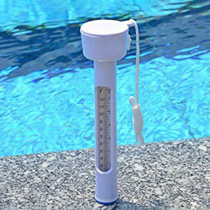 BowLift | THERMAVIA Pool thermometer | Floating water thermometer 0–50 °C | For pool, hot tub, spa & thermal bath | Waterproof & easy to read