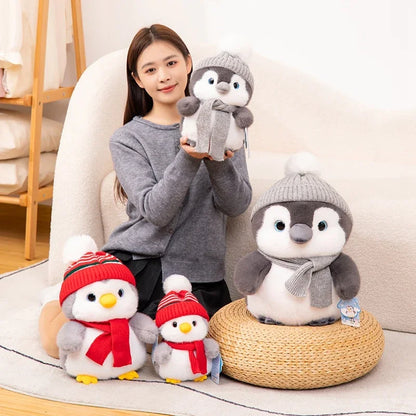Skanto | Cozy Winter Penguin Plush Toy