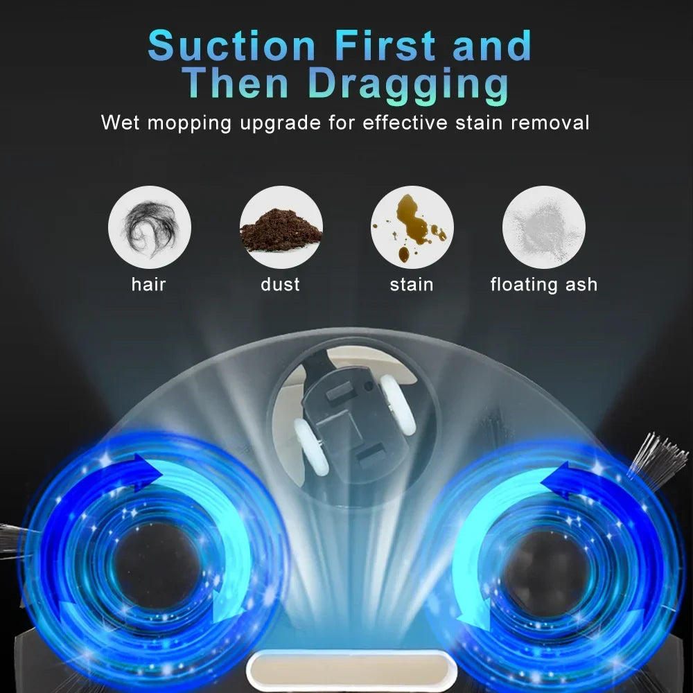 Brehn | Powerful Robot Vacuum Cleaner Fully Automatic Sweeping Robot