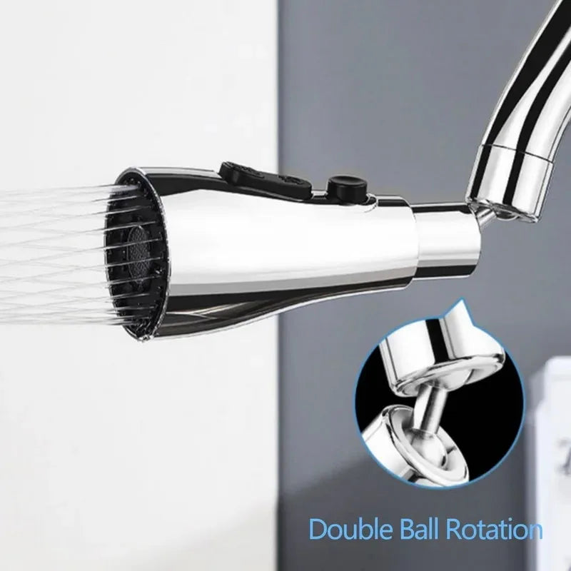 HydroFlex360 Kitchen Faucet Attachment with 360° Rotation | Karnz