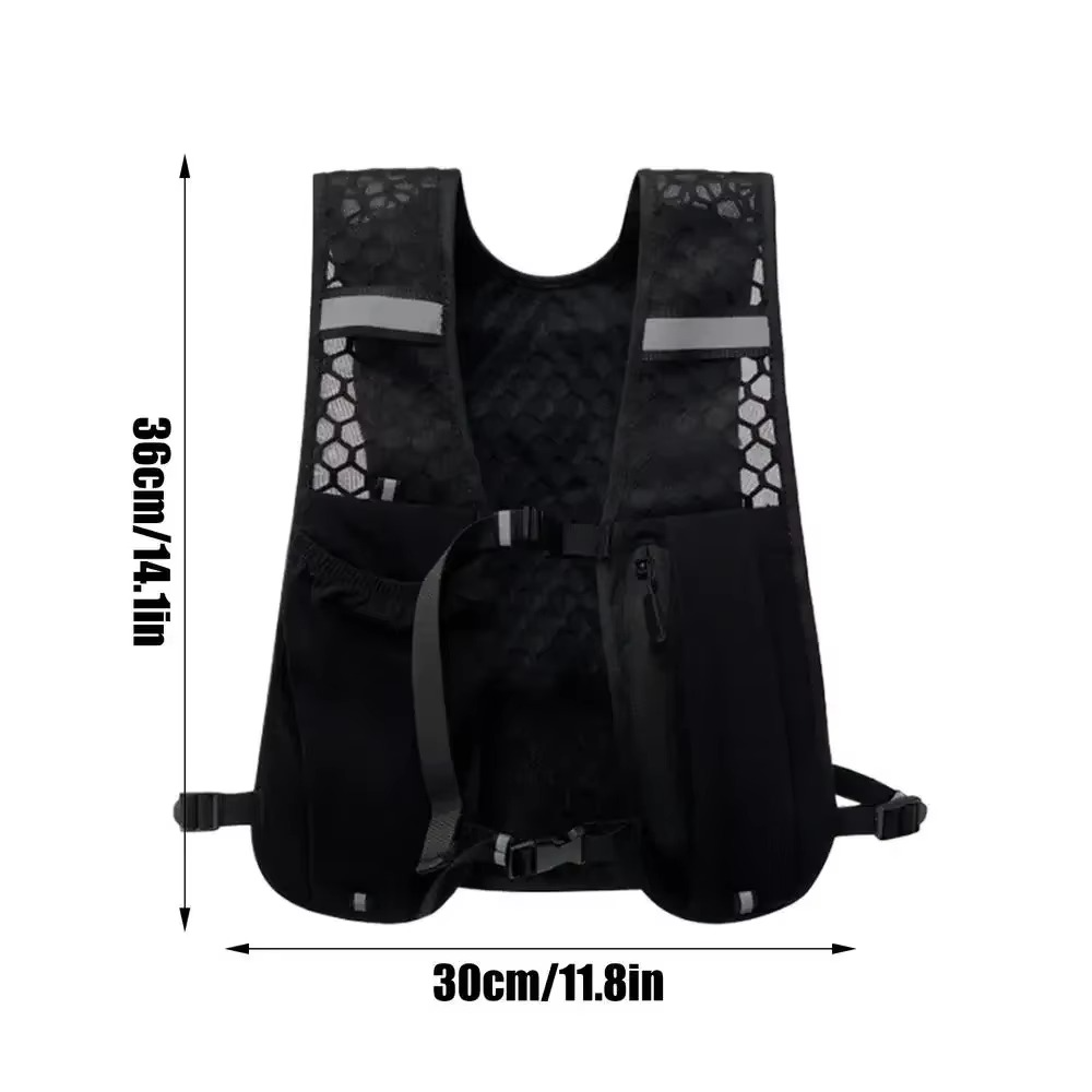 BowLift | Running Hydration Vest With Reflective Strips And Breathable Mesh Design