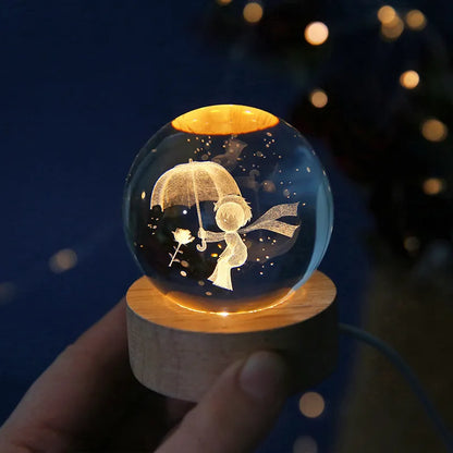 Skanto | Glowing 3D Crystal Night Light – Unique Gifts for All Occasions