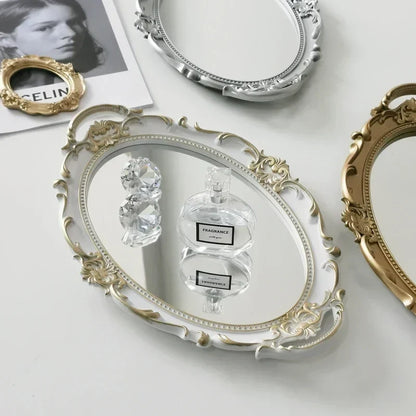 Vintage style mirror tray | Skanto
