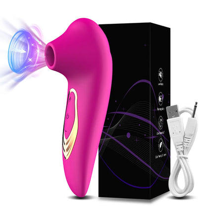 Skanto | Powerful Sucker Clitoral Stimulator - Female Clitoral Nipple Oral Vacuum Stimulator - Adult Sex Toy for Women