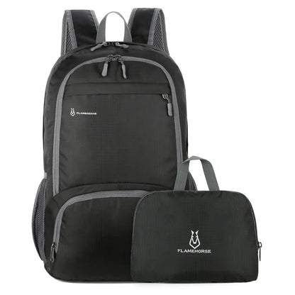 Kalsten | TrekVita Foldable Backpack | Ultralight & Waterproof | 31×14×47 cm | Outdoor & Travel Backpack for Men & Women