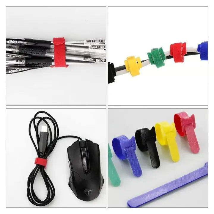 BowLift | Self-adhesive & Reusable Cable Organizer (50 pieces)