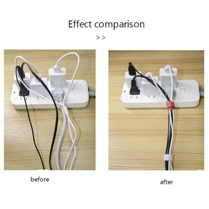 BowLift | Self-adhesive & Reusable Cable Organizer (50 pieces)
