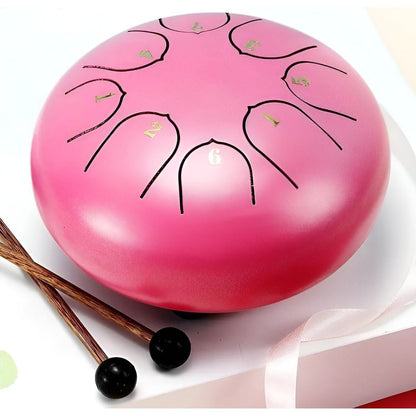 SerenityTone Drum - Steel Tongue Drum Water Outdoor Rain Drum with Bag | Skanto