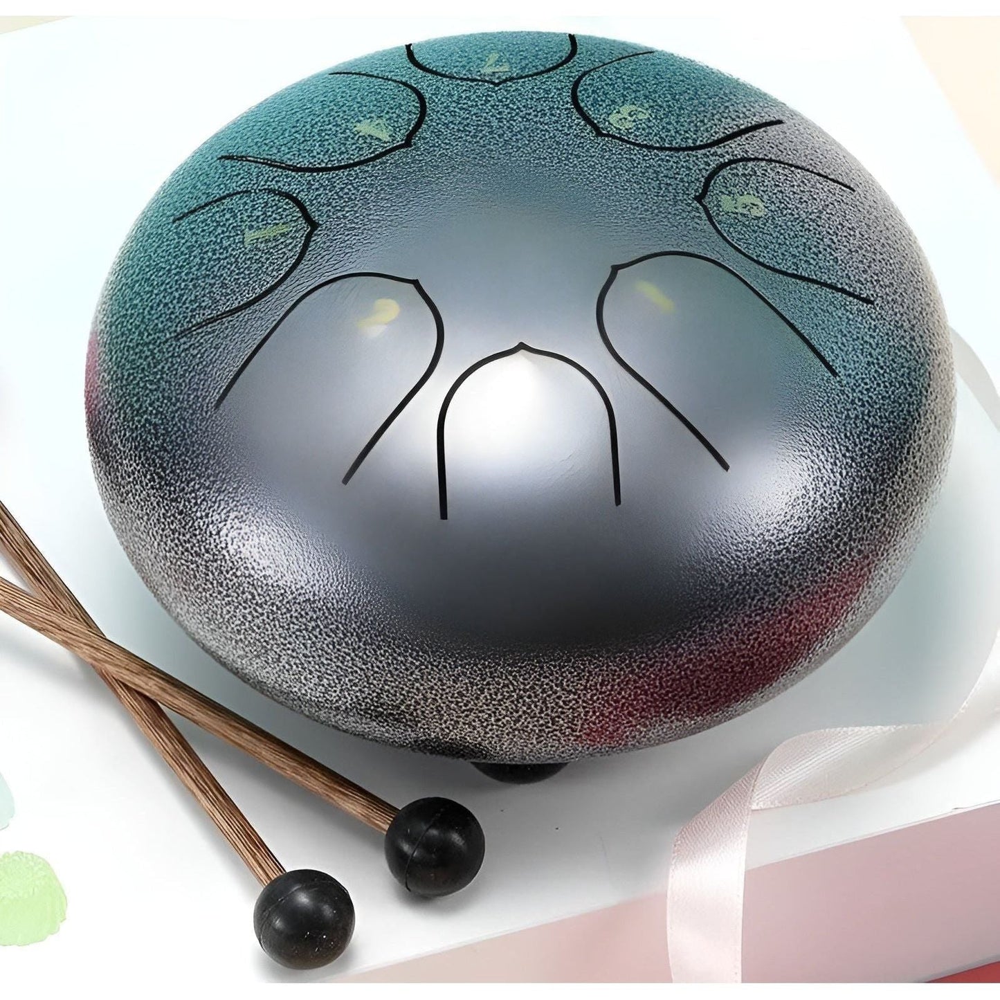 SerenityTone Drum - Steel Tongue Drum Water Outdoor Rain Drum with Bag | Skanto