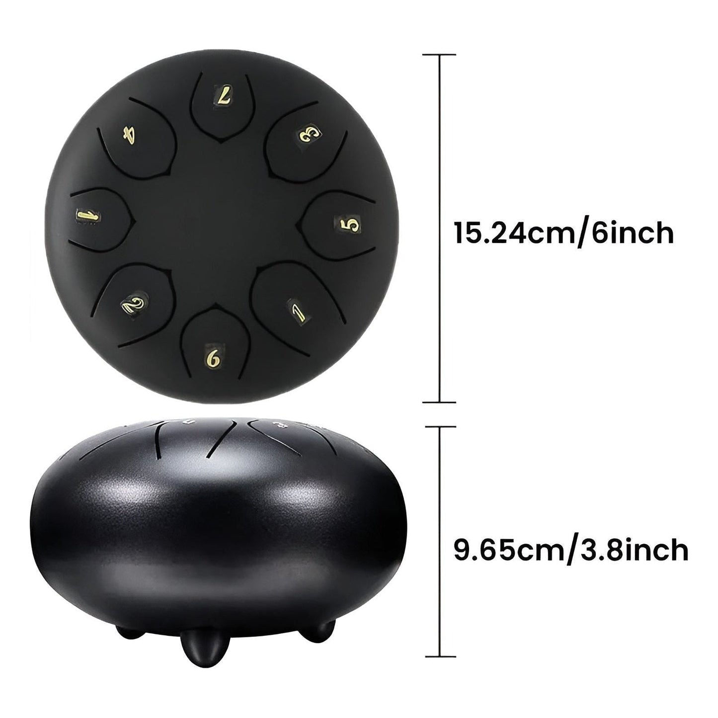 SerenityTone Drum - Steel Tongue Water Outdoor Rain Drum with Bag | Bowlift