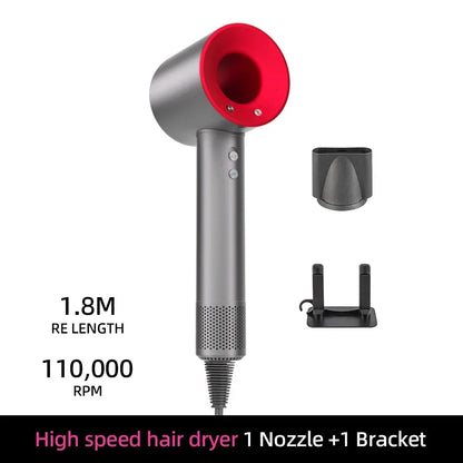 Skanto | Ion Hair Dryer | 200 Million Negative Ions | Intelligent Temperature Control | 110,000 RPM
