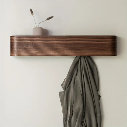 NordicHide Rack Wall Shelf with Shelf & Hidden Hooks Skanto