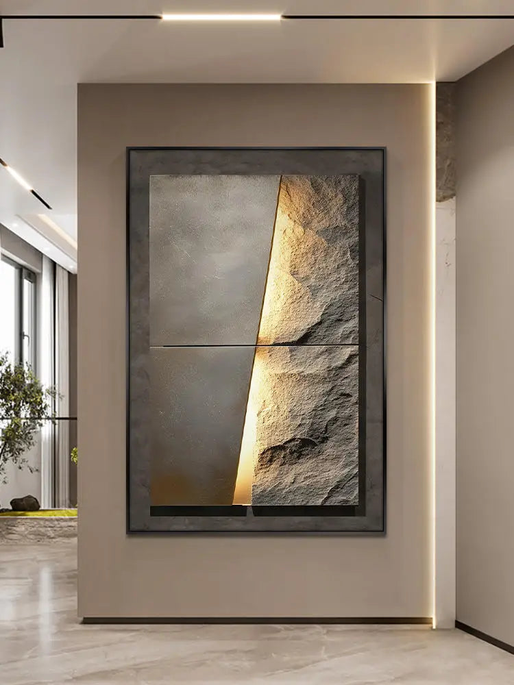BowLift | New Rock Texture Led Porcelain Wall Lamp