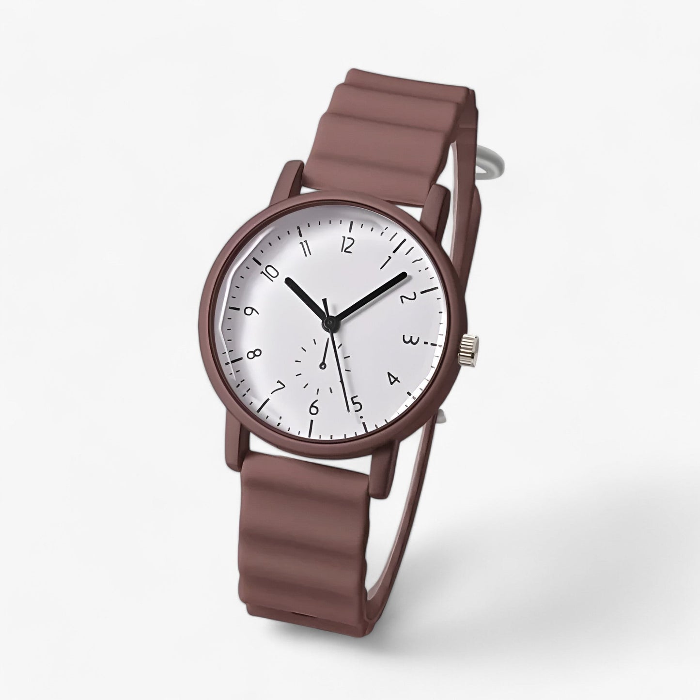 Skanto | Mina Jelly Watch – Colorful Quartz Watch with Elegant Silicone Wave Strap