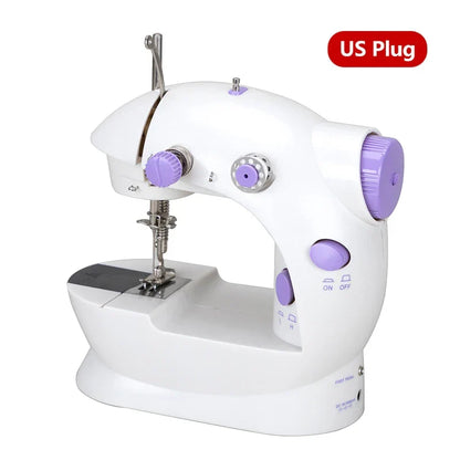 Skanto | Portable Electric Household Sewing Machine | Beginner-Friendly with Light & Speed Control - DIY Home Sewing Machine Accessories