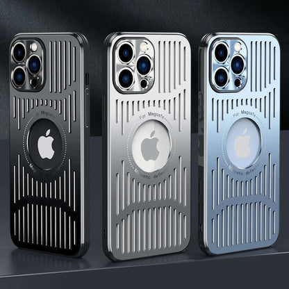 Heat-dissipating Magsafe case for the iPhone