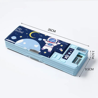 BowLift | Double-Sided Creative Calculator Cute Kids Pencil Case