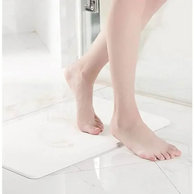 BowLift | Quick Dry Stone Shower Mat
