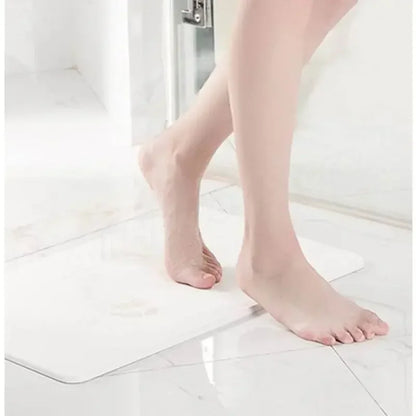 BowLift | Quick Dry Stone Shower Mat