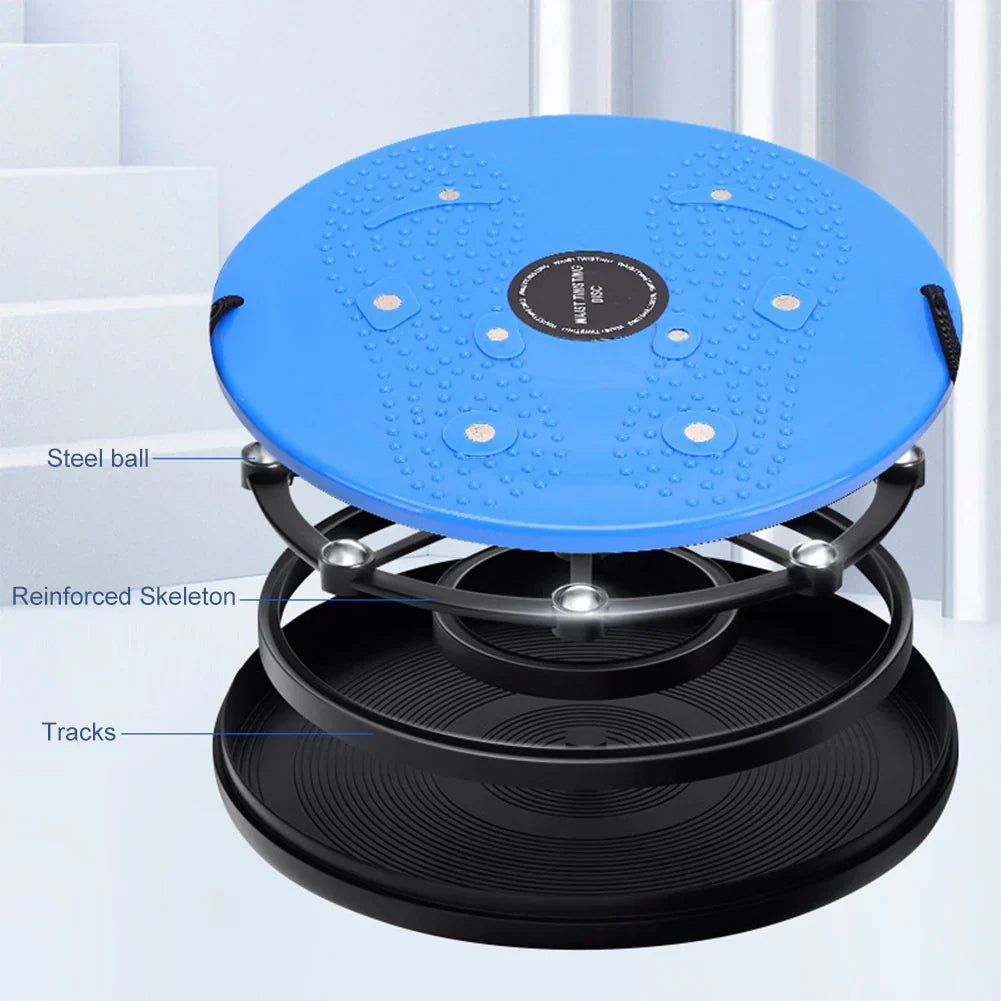 Skanto | Waist Whisper Twisting Disc Pro | Magnetic Massage Balance Board for Core Strength & Waist Training at Home