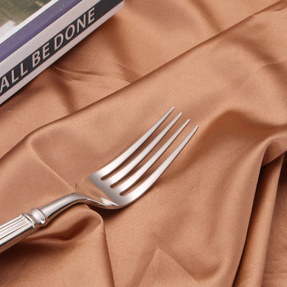 Skanto | Stainless Steel Cutlery Set | 304 Mirror Finish for Everyday and Formal Dining