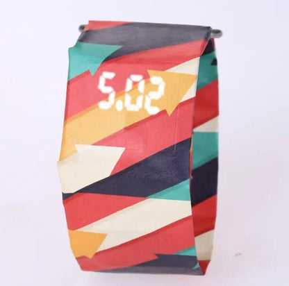 BowLift | Trendy Wrap Digital Paper Watch