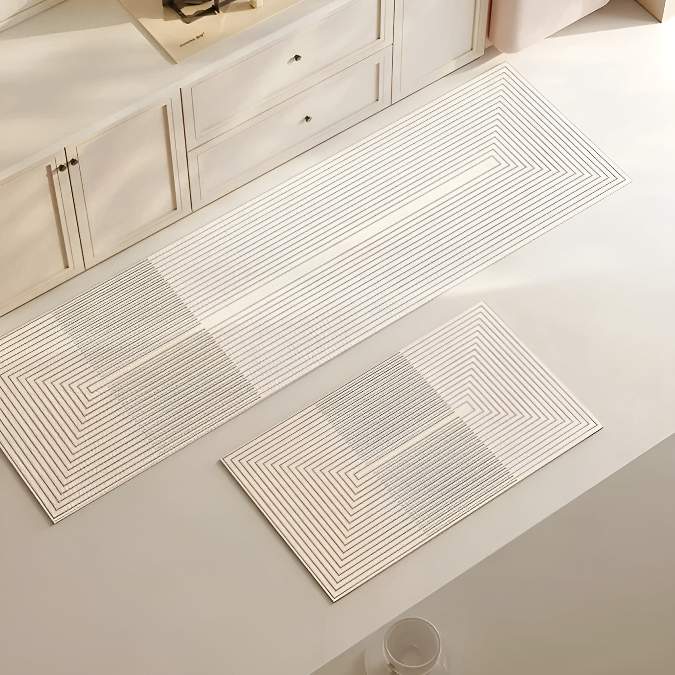 Skanto | AquaStone Diatomite Bath Mat – Ultra Absorbent, Non-Slip & Soft