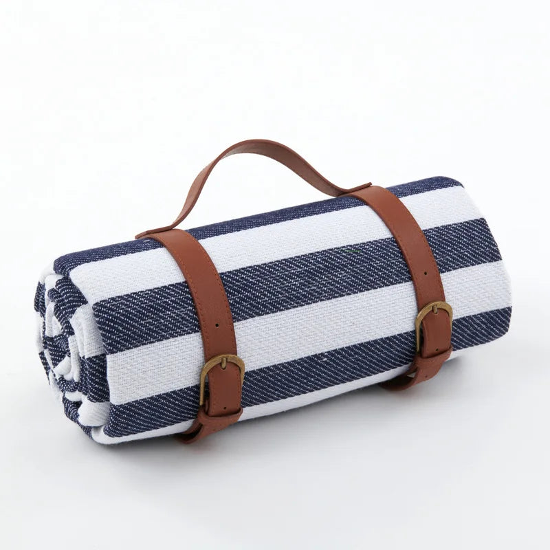NovaPlaid | Waterproof Foldable Picnic Blanket with Carry Strap | Bowlift