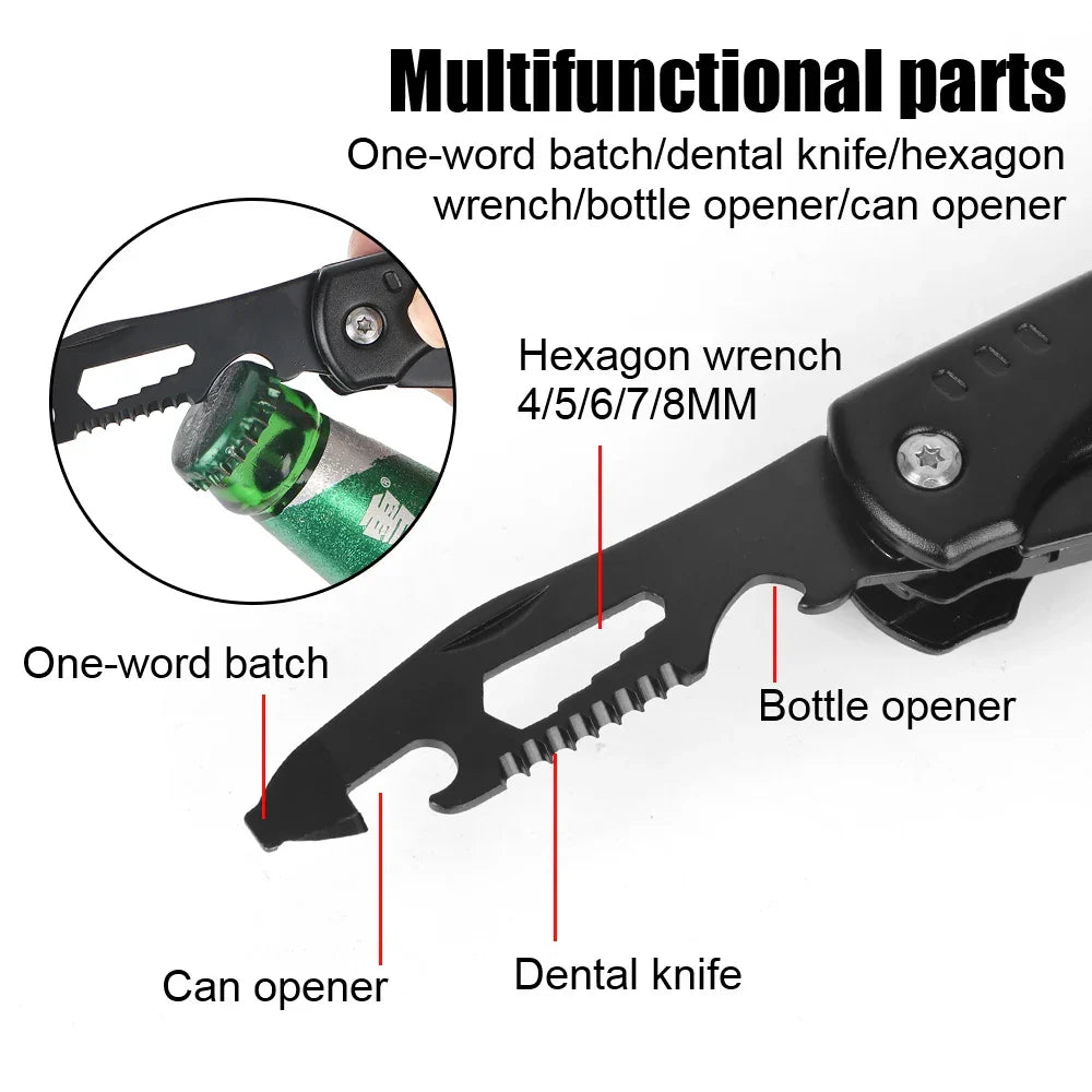 BowLift | Multifunctional Pliers With Folding Nail Hammer