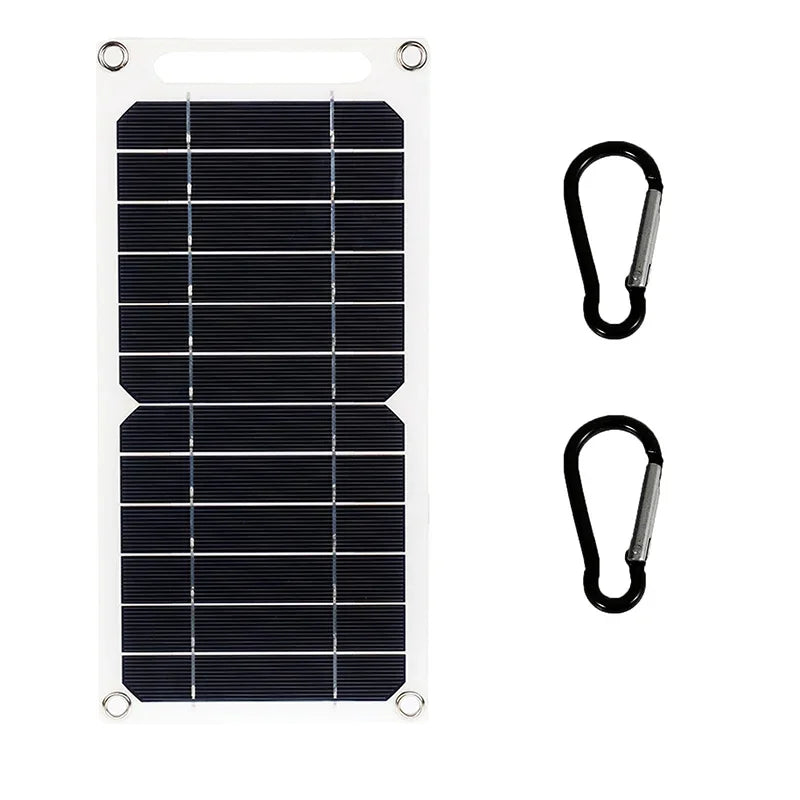 BowLift | SolNova 30W Solar Panel | Ultralight & Waterproof | USB Connection for Phone & Power Bank | Outdoor & Camping