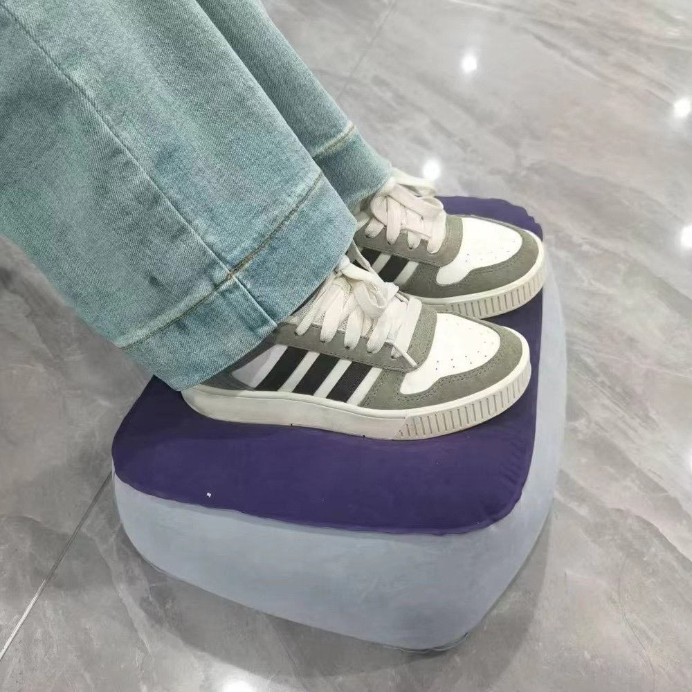Inflatable Foot Pillow – Leg Support Cushion for Travel, Office and Home
