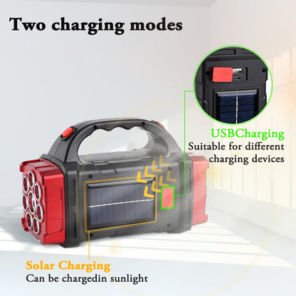 Skanto | Solar Blast Powerful Power Bank LED Flashlight