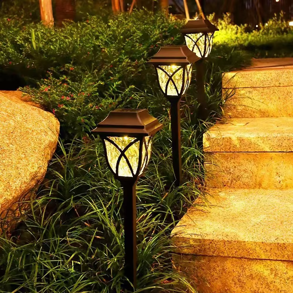 Skanto | 2-Pack Solar-Powered LED Garden Lights for Path and Landscape