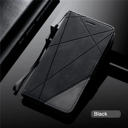 Skanto | Flip Magnetic Leather Case for Samsung Galaxy A Series