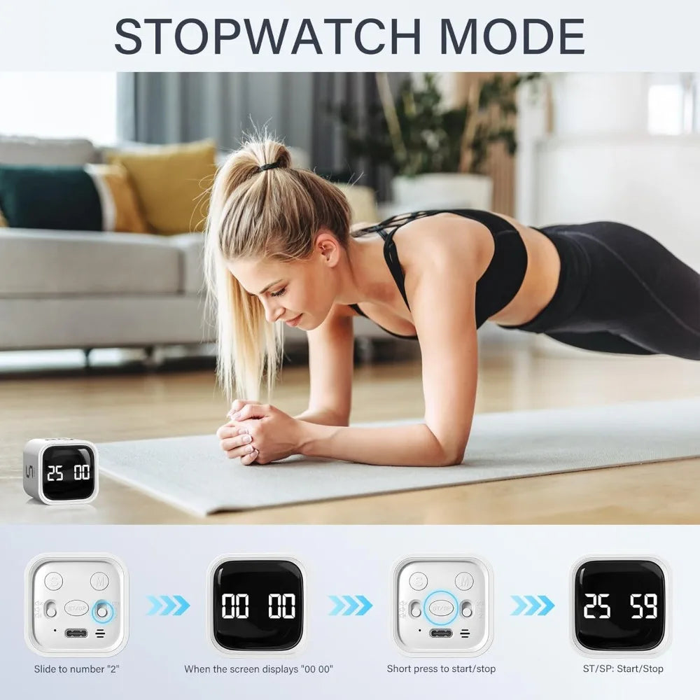 Skanto Skanto | Mini Cube Flip Digital Timer