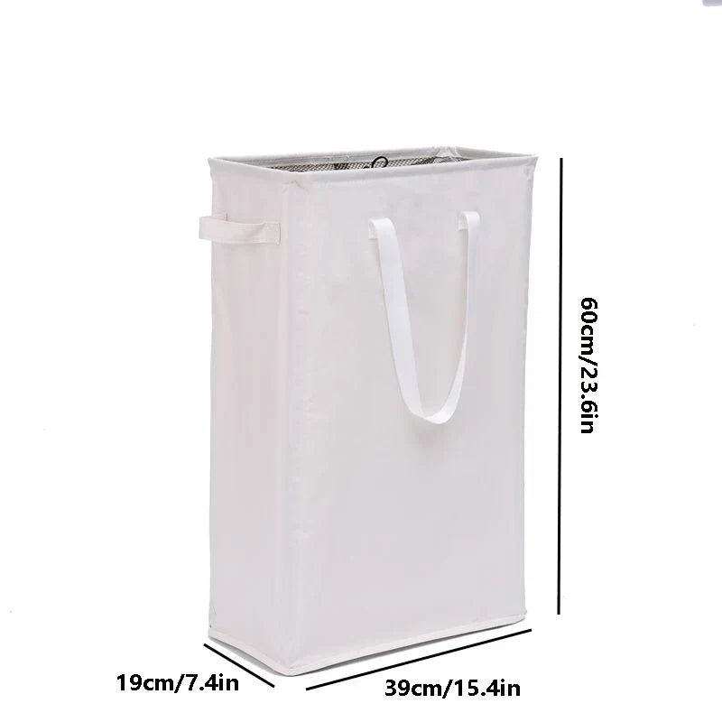 FlexiWash Laundry Basket – Foldable Laundry Basket with Oxford Fabric Handles Bowlift