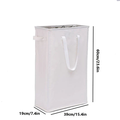 FlexiWash Laundry Basket – Foldable Laundry Basket with Oxford Fabric Handles Bowlift